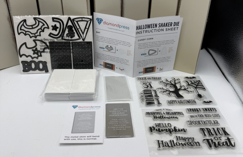 Diamond press halloween shaker - press,